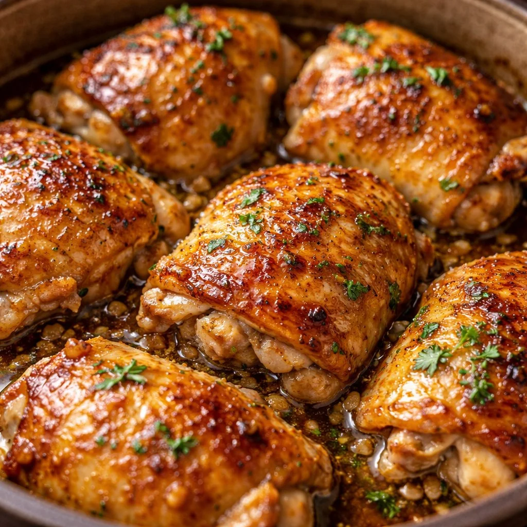 Slow Cooker Chicken Thighs
