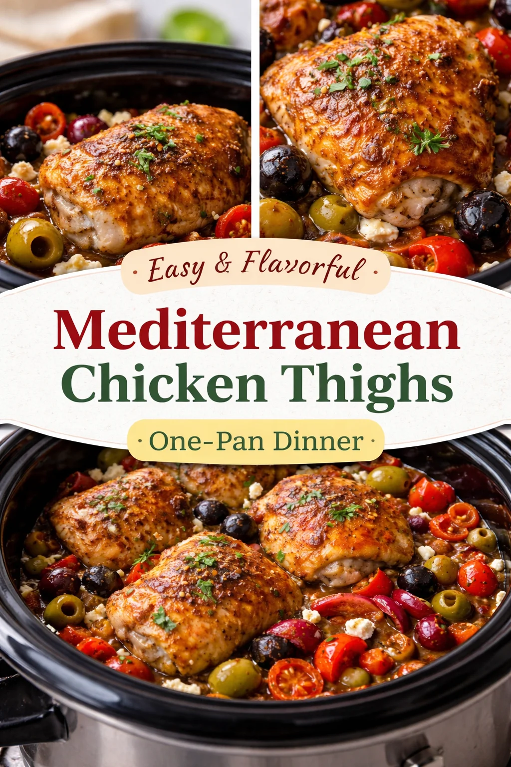 Slow-Cooker Greek Chicken