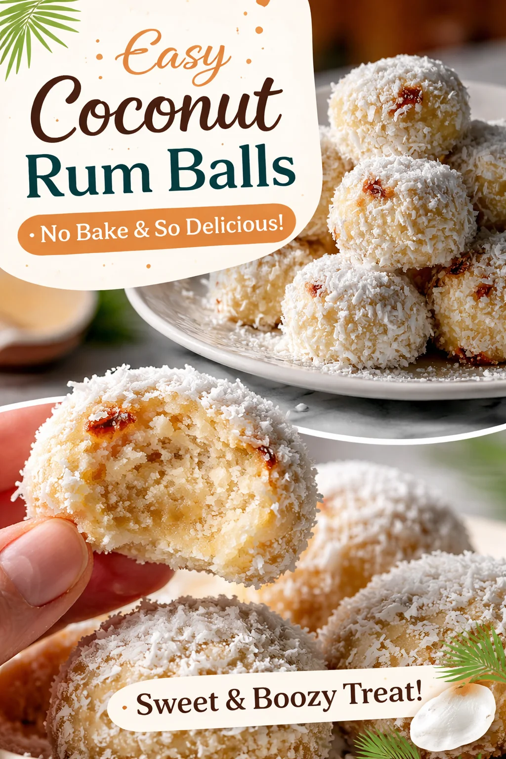 Sweetened Condensed Milk Snowballs