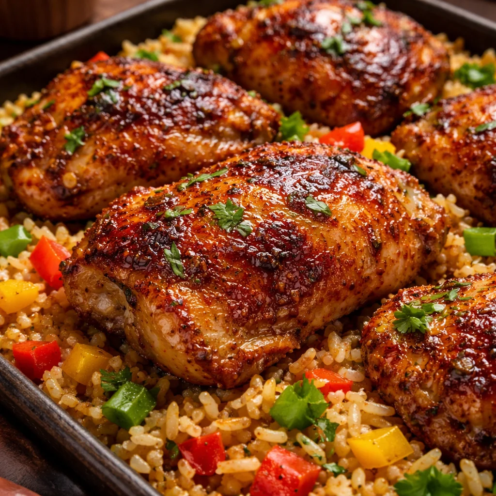 Caribbean Chicken and Rice