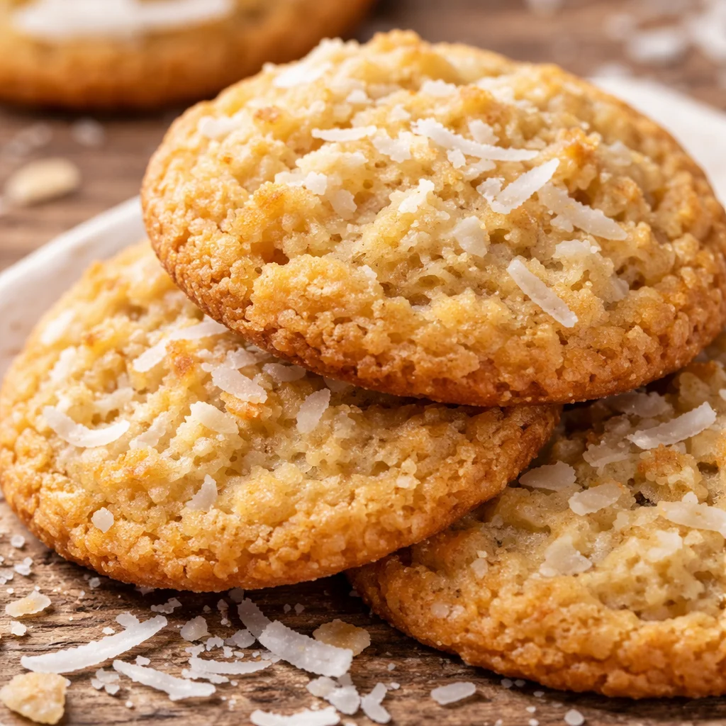Chewy Coconut Cookies