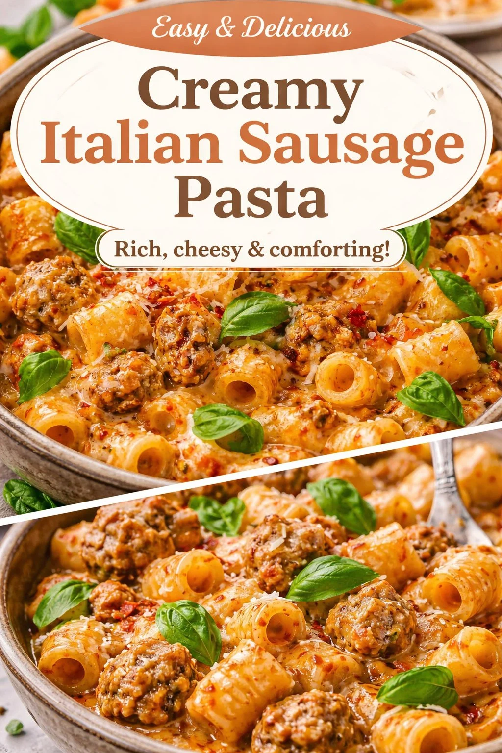 Creamy Marry Me Ditalini Sausage Pasta with a rich sauce