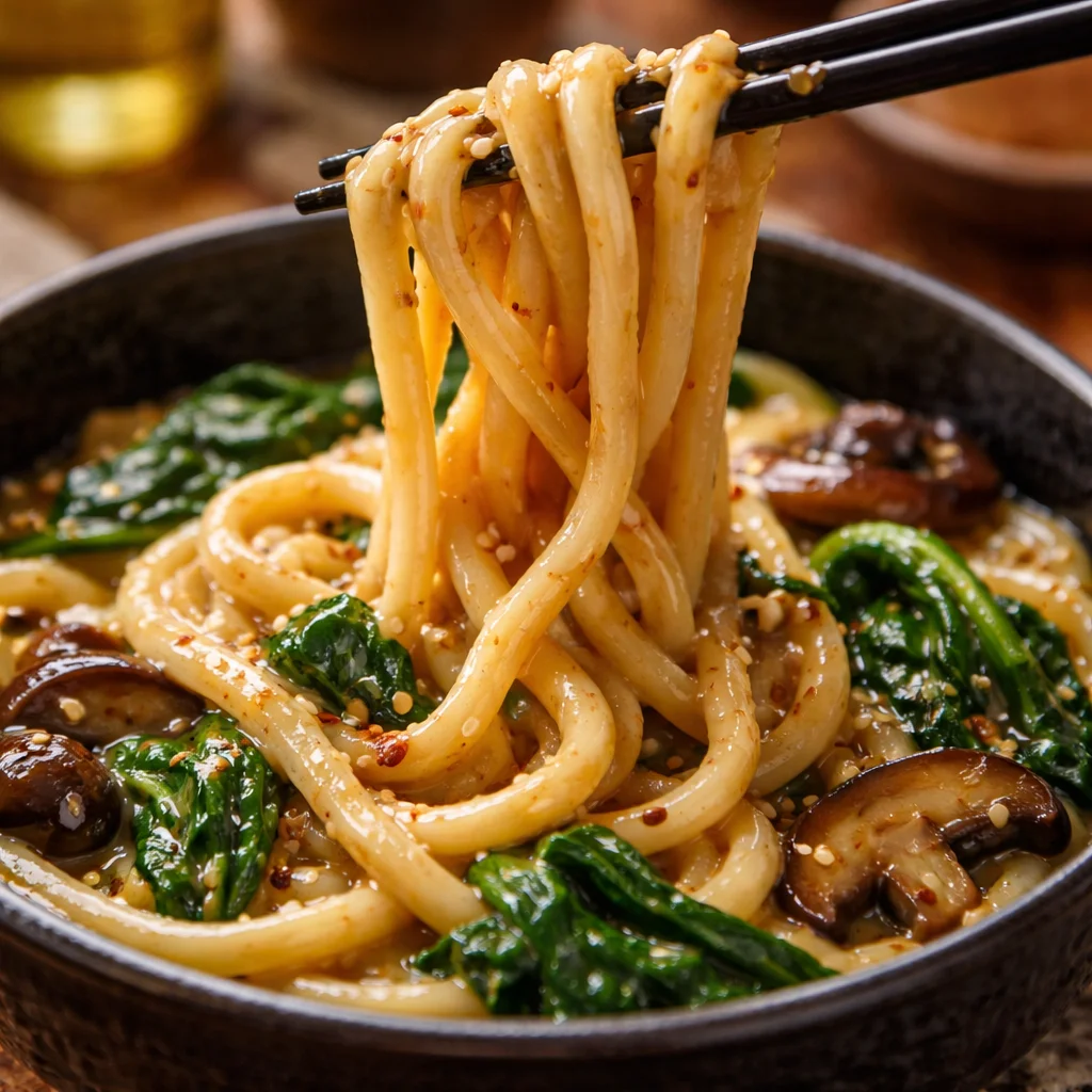 Creamy Miso Udon