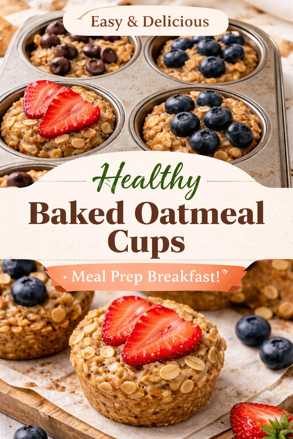 Mini Banana Oat Muffins