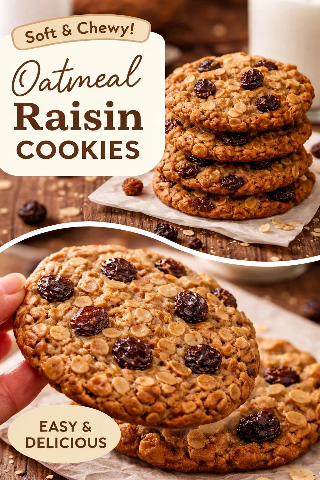 Oatmeal Raisin Cookies