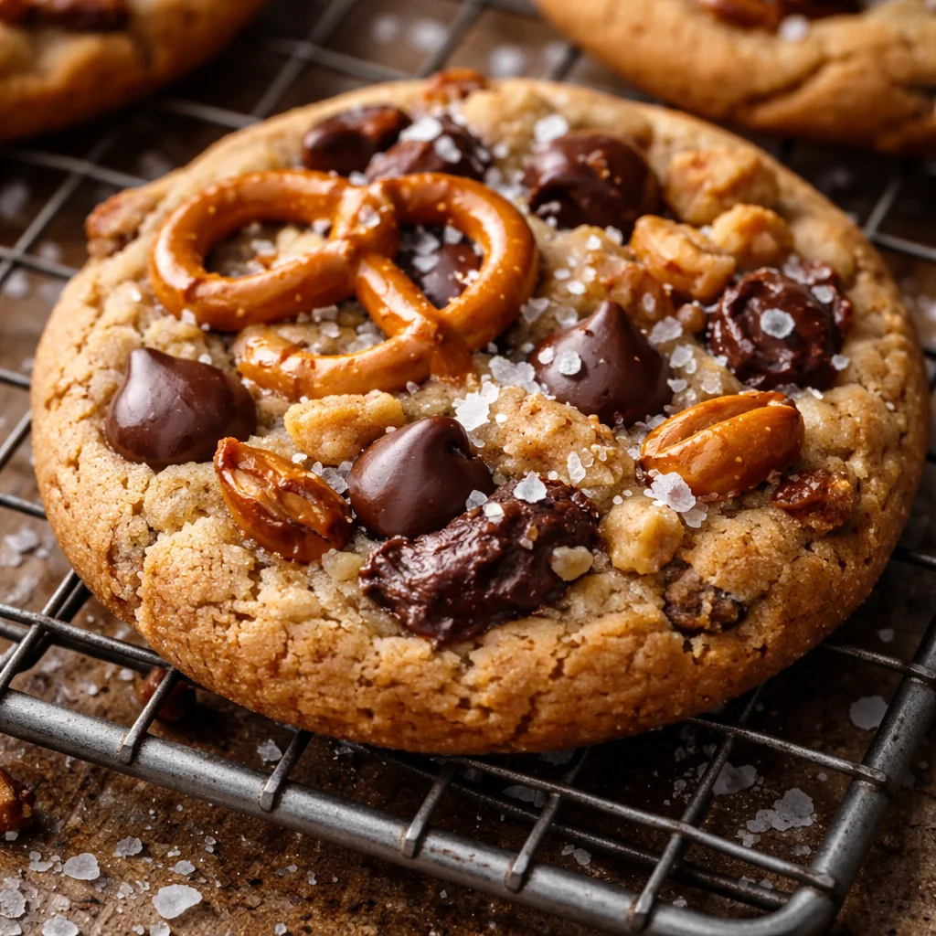 Sweet and Salty Kitchen Sink Cookies