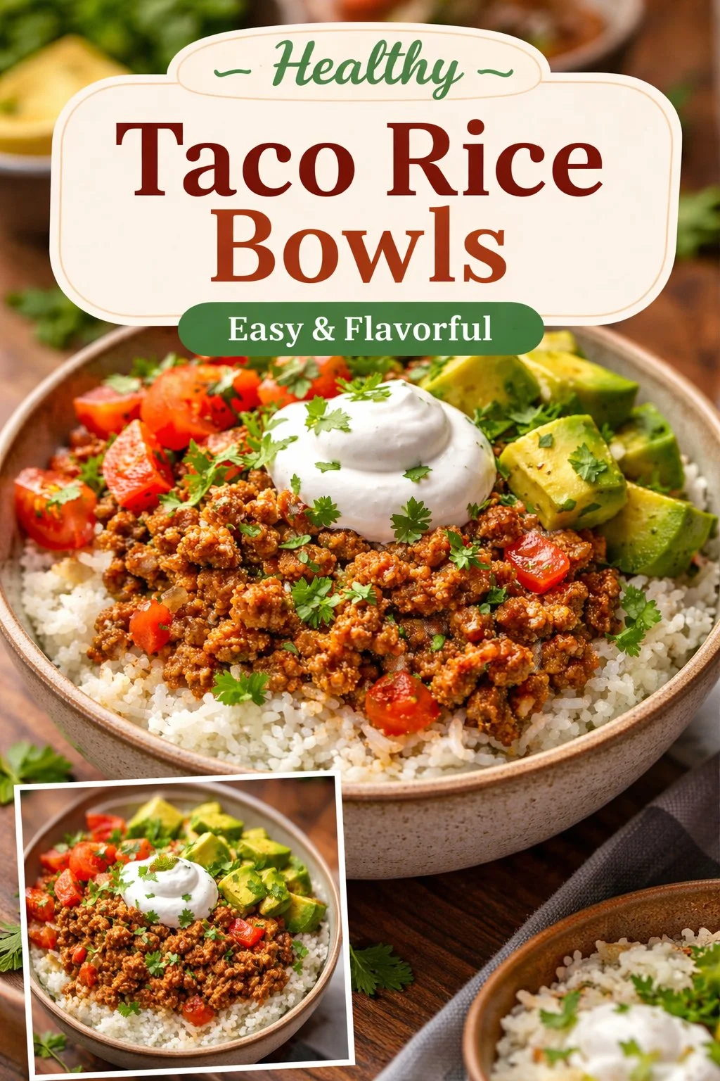 Taco Rice Bowl