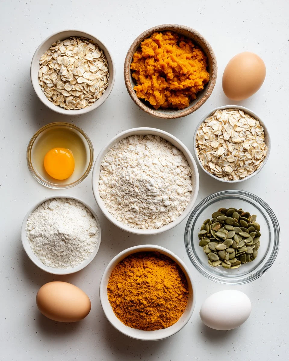 3-Ingredient Pumpkin Oat Dog Treats