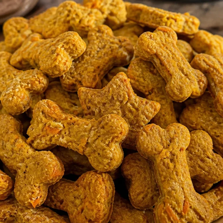 Carrot Pumpkin Dog Treats for healthy snacks and rewards