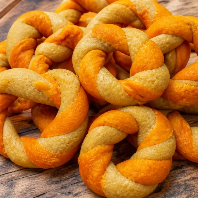 Grain-free pumpkin treats for dogs in a bowl