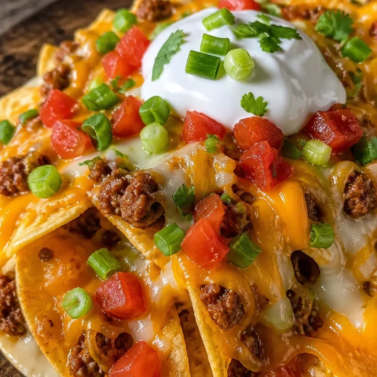 Delicious Walking Taco Casserole served in a bowl, topped with savory ingredients.