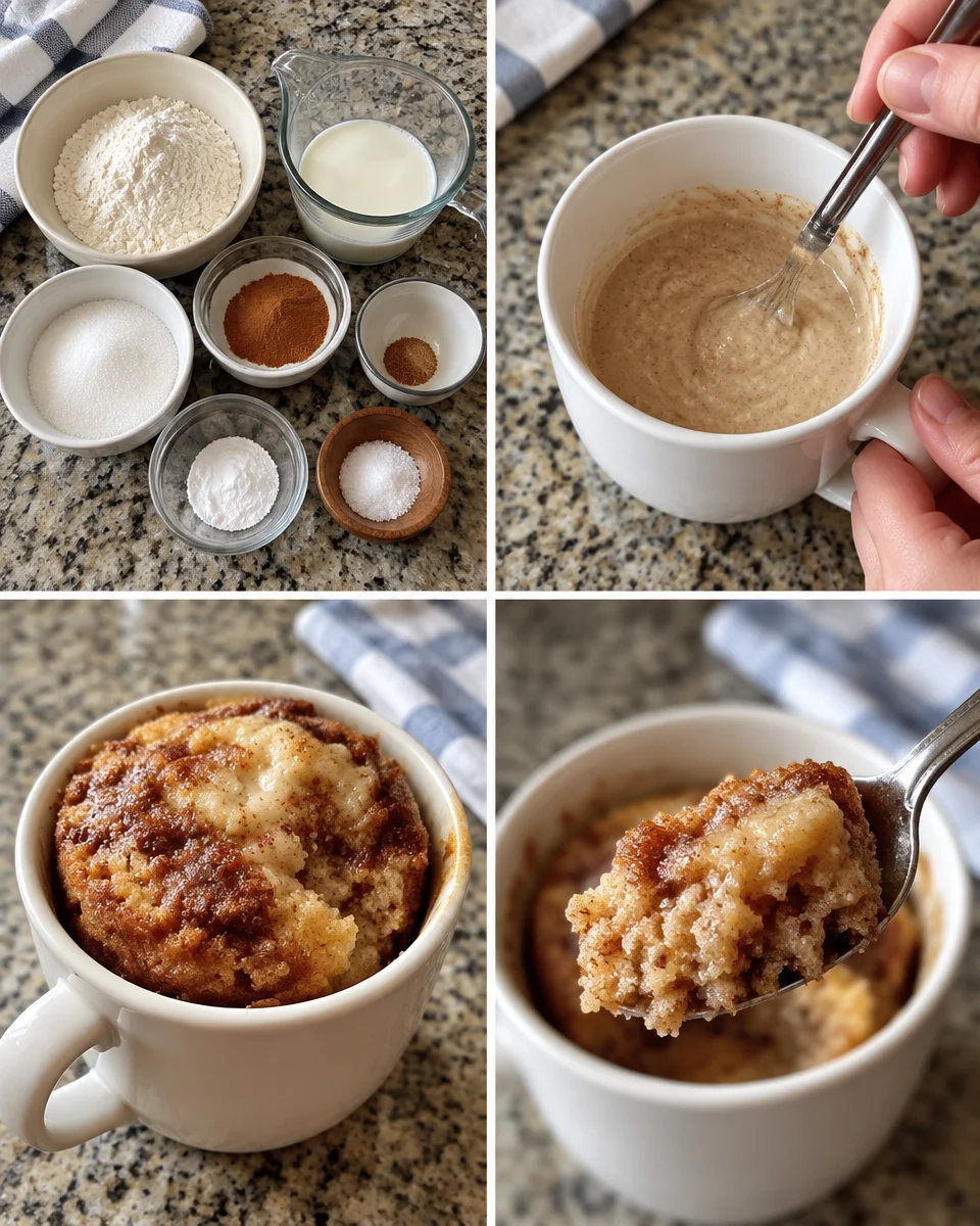 2-Minute Apple Mug Cake