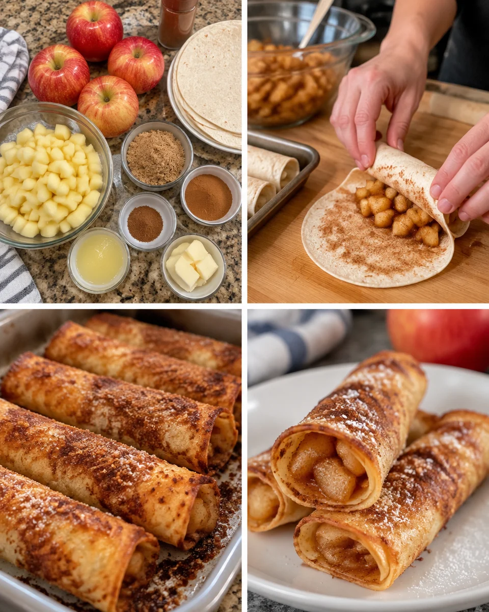 Air Fryer Apple Pie Taquitos: A Cozy Twist on a Classic Dessert