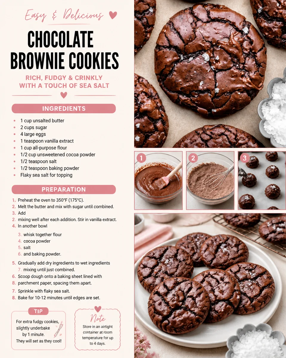 Chocolate Brownie Cookies