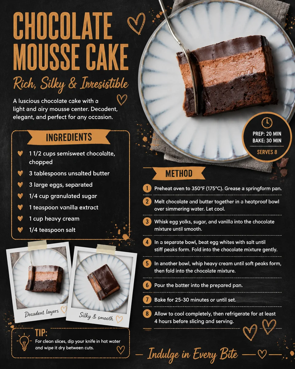 Chocolate Mousse Cake