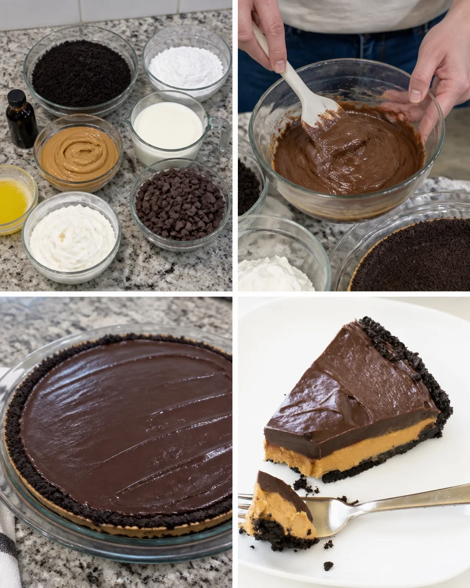 Chocolate Peanut Butter Pie