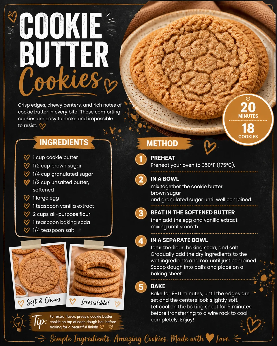Cookie Butter Cookies