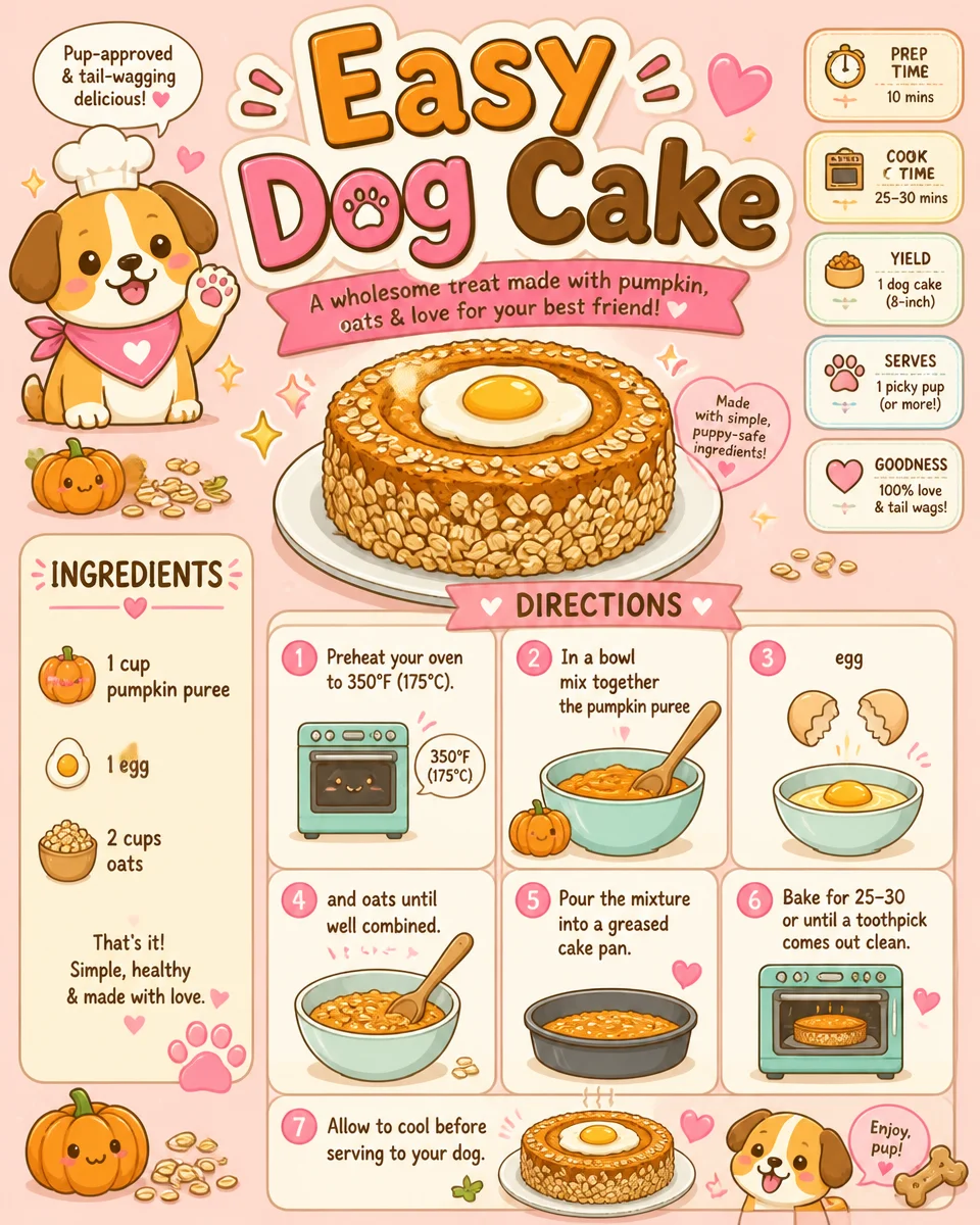 Easy Dog Cake