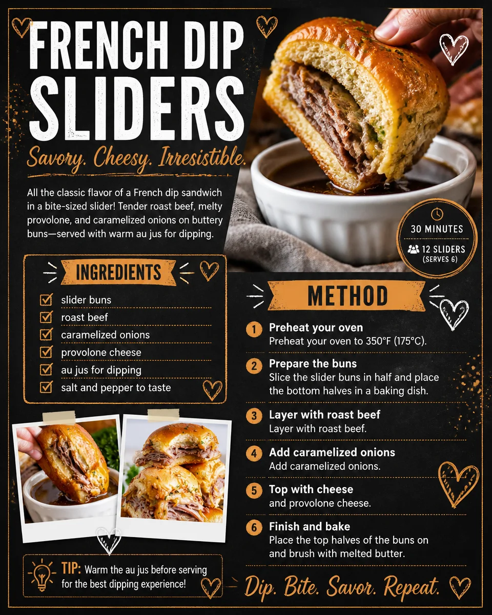 French Dip Sliders