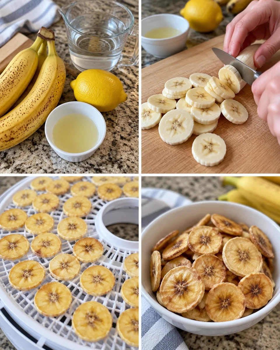 How to Dehydrate Banana Chips