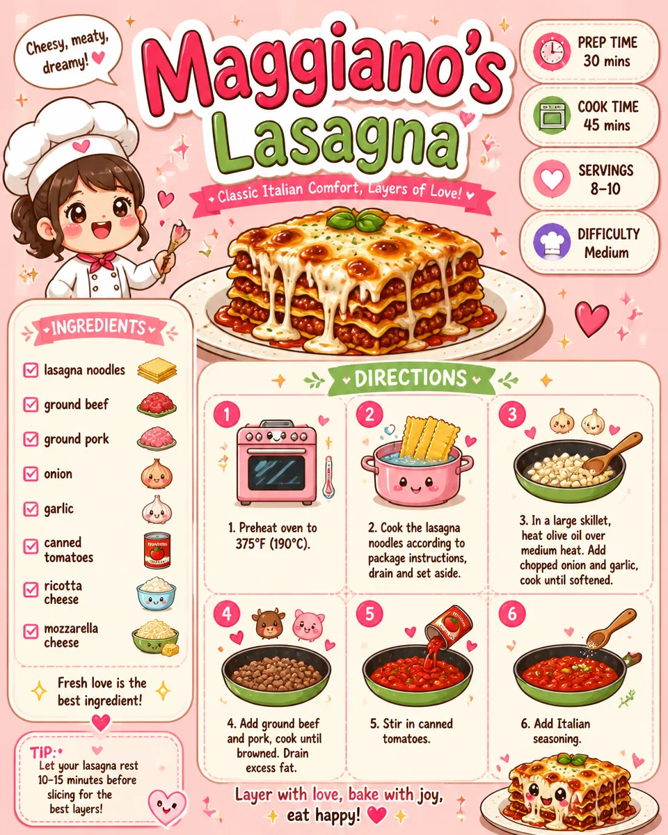 Maggiano's Lasagna