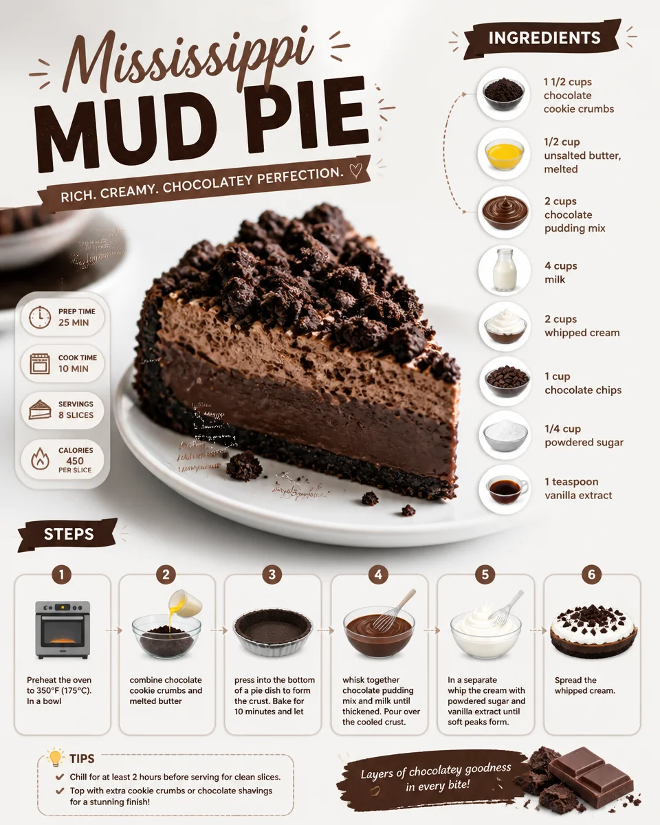 Mississippi Mud Pie