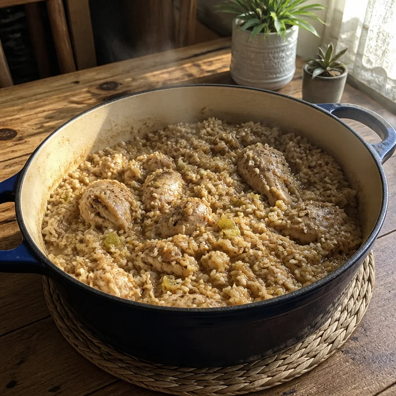 My Mom’s One-Pot Chicken and Rice Is Pure Comfort Food