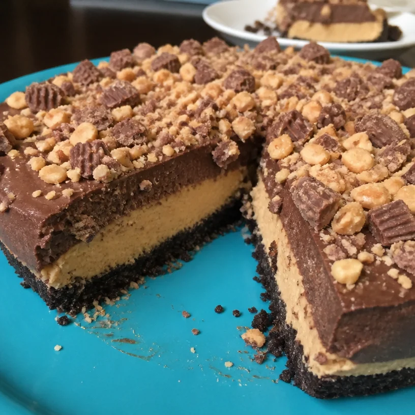 No Bake Peanut Butter Pie