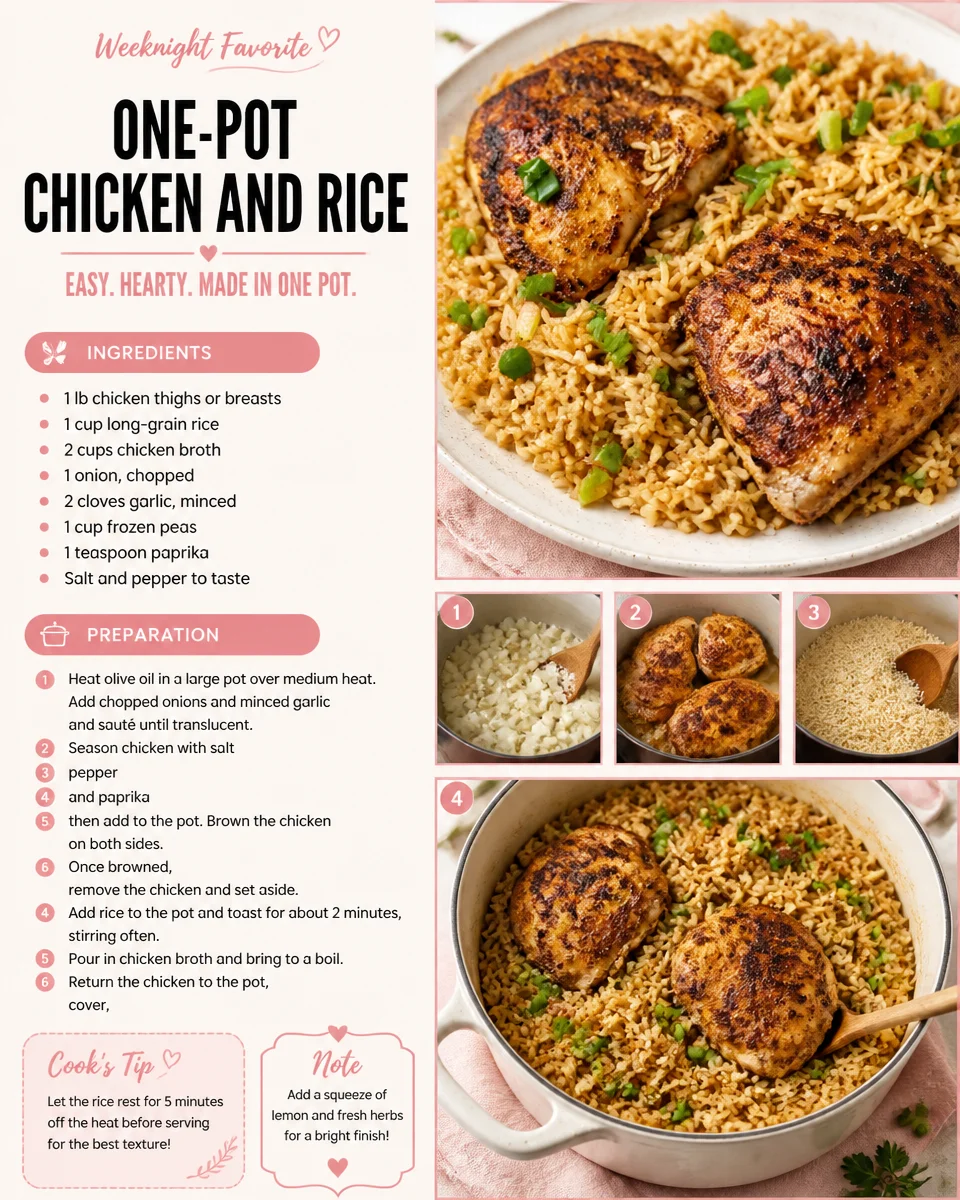 One-Pot Chicken and Rice